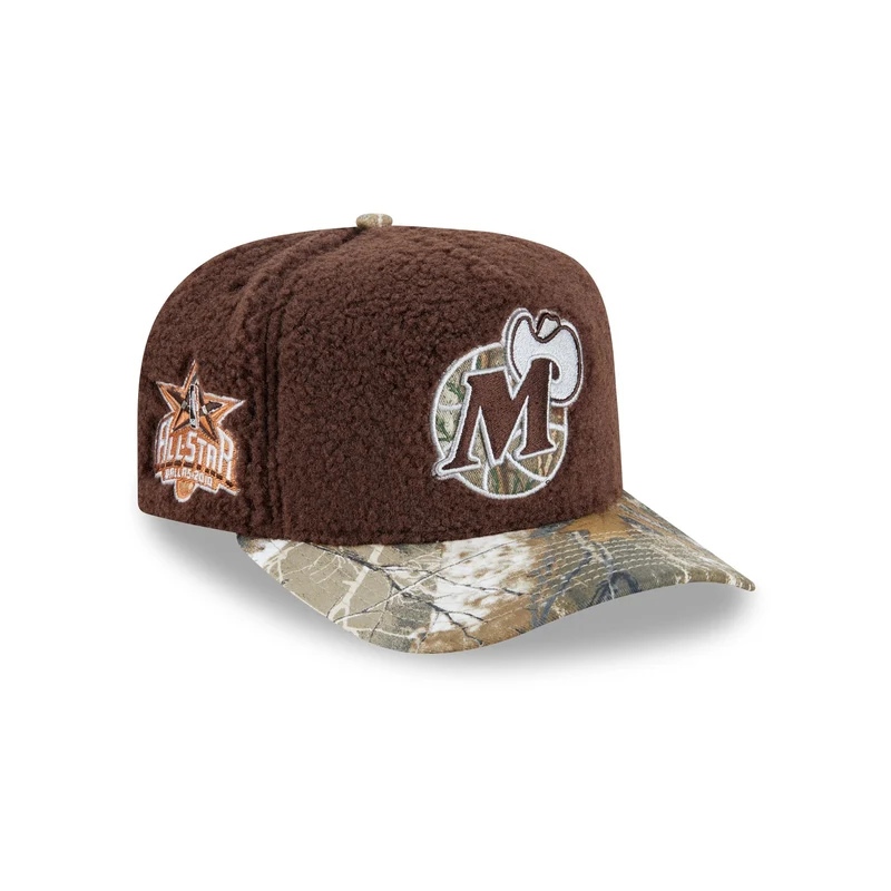 Just Caps Hardwood Classics Realtree Camo Dallas Mavericks 59FIFTY A-Frame Fitted Hat 8