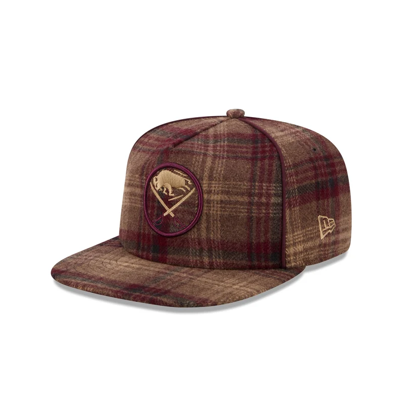 Buffalo Sabres Fall Plaid 19TWENTY Snapback Hat One Size