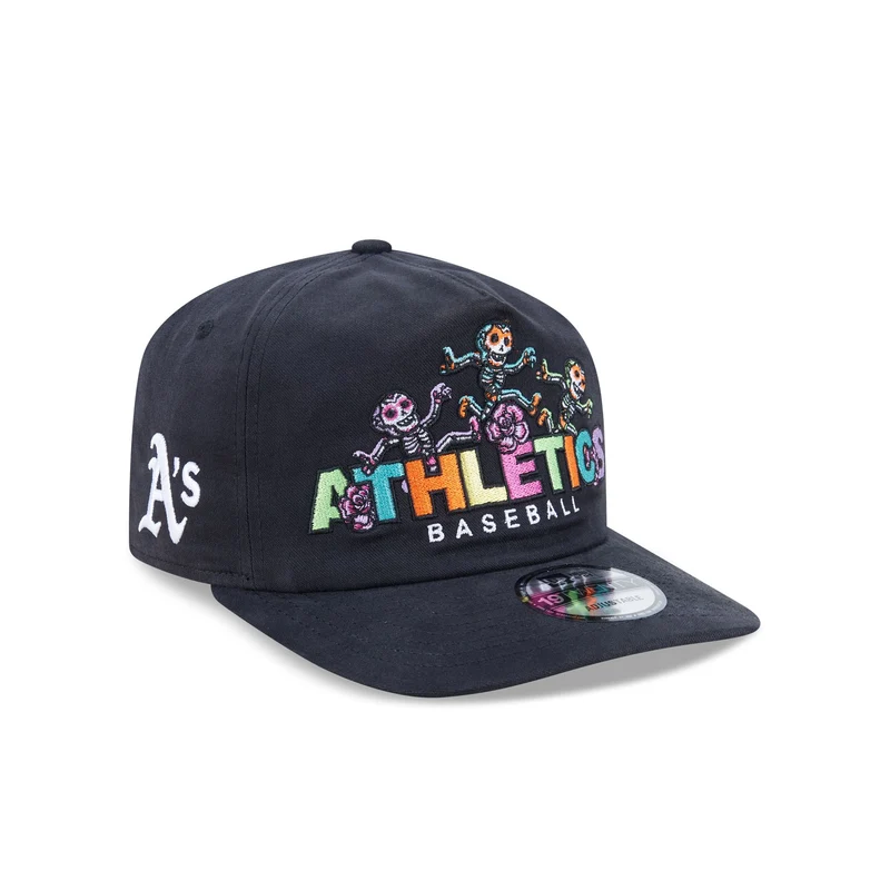 Athletics Day of the Dead Skeleton Dance 19TWENTY Snapback Hat One Size