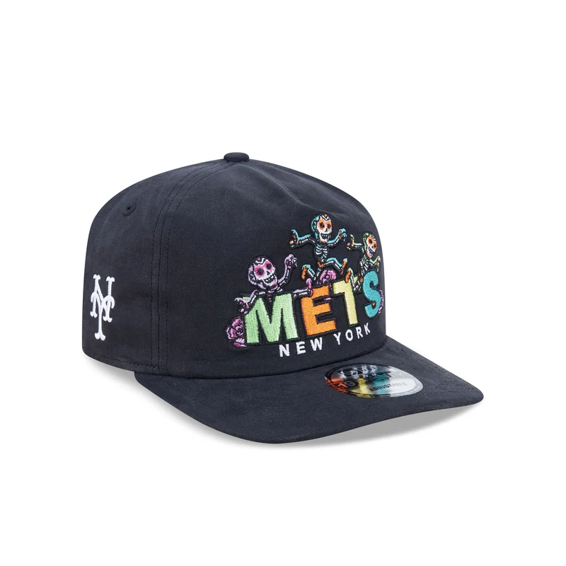 New York Mets Day of the Dead Skeleton Dance 19TWENTY Snapback Hat One Size