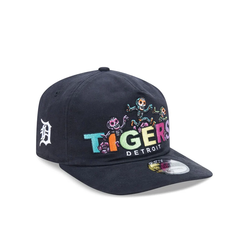 Detroit Tigers Day of the Dead Skeleton Dance 19TWENTY Snapback Hat One Size