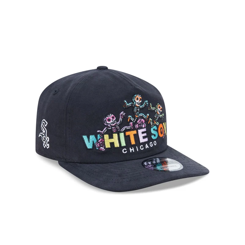 Chicago White Sox Day of the Dead Skeleton Dance 19TWENTY Snapback Hat One Size