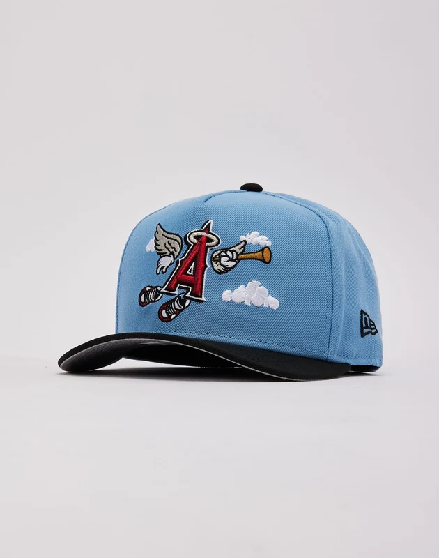 New Era MLB Anaheim Angels Cartoon 9Fifty A-Frame Snapback Hat 1 SIZE