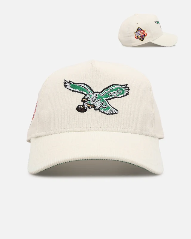 New Era Philadelphia Eagles 'NFL Kickoff Cord' 9FORTY A-Frame Snapback Official Team Color ONE