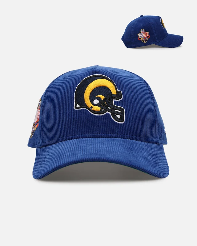 New Era Los Angeles Rams 'NFL Kickoff Cord' 9FORTY A-Frame Snapback Official Team Color ONE
