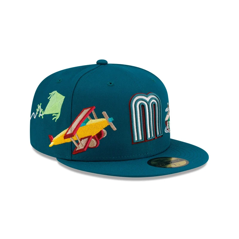 Mexico Baseball Juguetes 59FIFTY Fitted Hat 7 1/8
