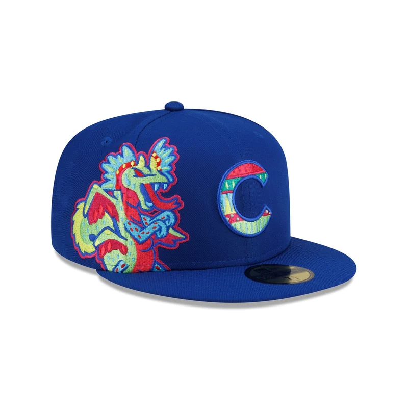 Chicago Cubs Alebrijes 59FIFTY Fitted Hat 7 1/2