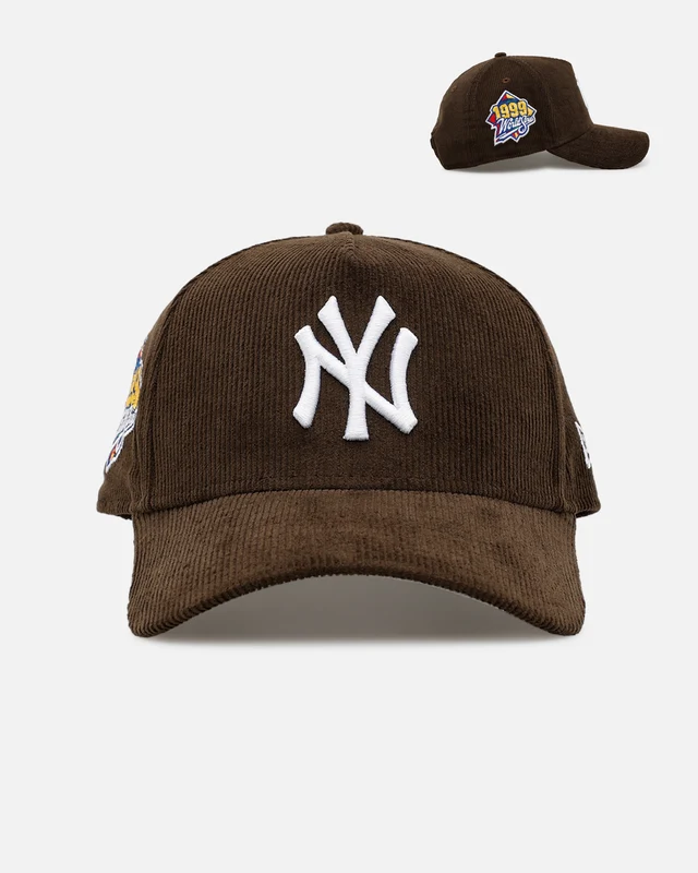New Era New York Yankees 'Cord Tones' 9FORTY A-Frame Snapback Walnut ONE