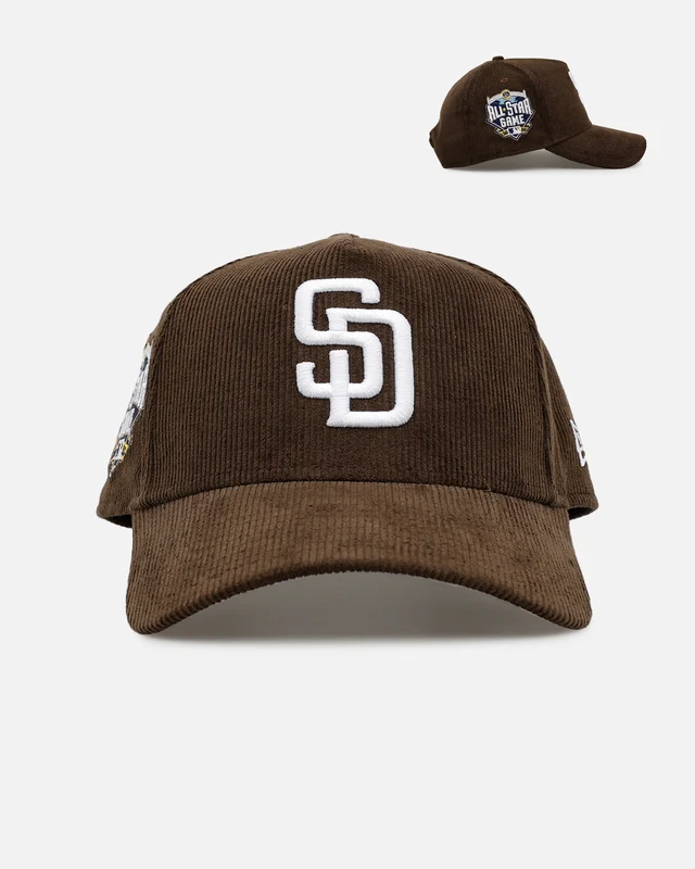 New Era San Diego Padres 'Cord Tones' 9FORTY A-Frame Snapback Walnut ONE