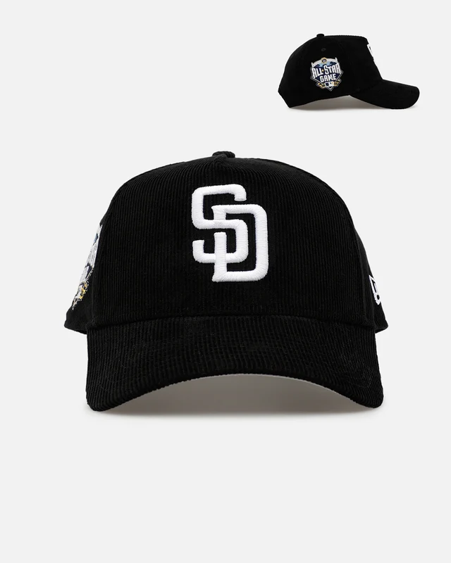 New Era San Diego Padres 'Cord Tones' 9FORTY A-Frame Snapback Black ONE