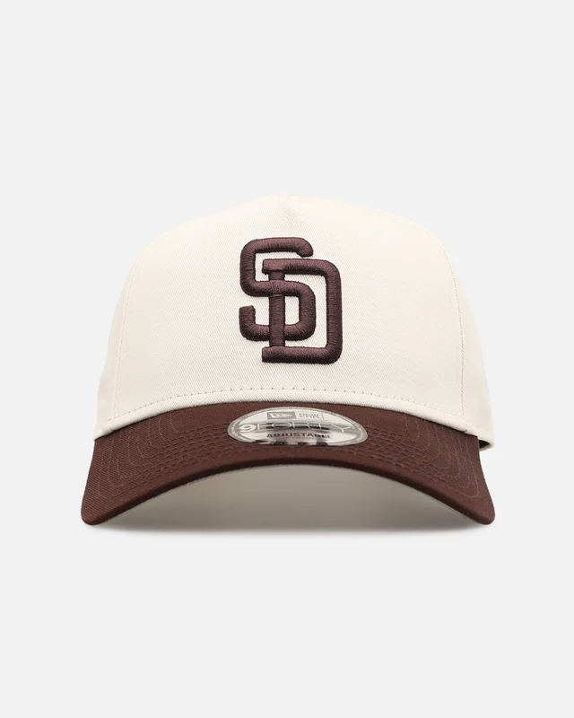 New Era San Diego Padres 'Easy Chrome OTC' 9FORTY A-Frame Snapback Chrome/Official Team Colors ONE