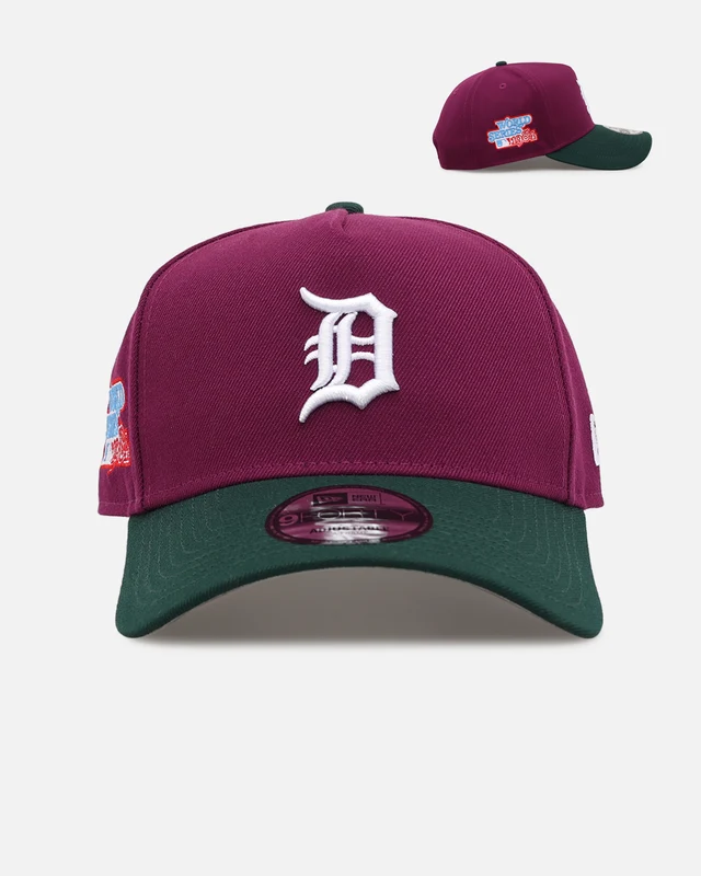 New Era Detroit Tigers 'Vineyard' 9FORTY A-Frame Snapback Purple ONE
