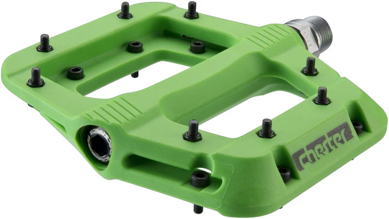 RaceFace Chester Pedals Platform Composite 9/16" Green