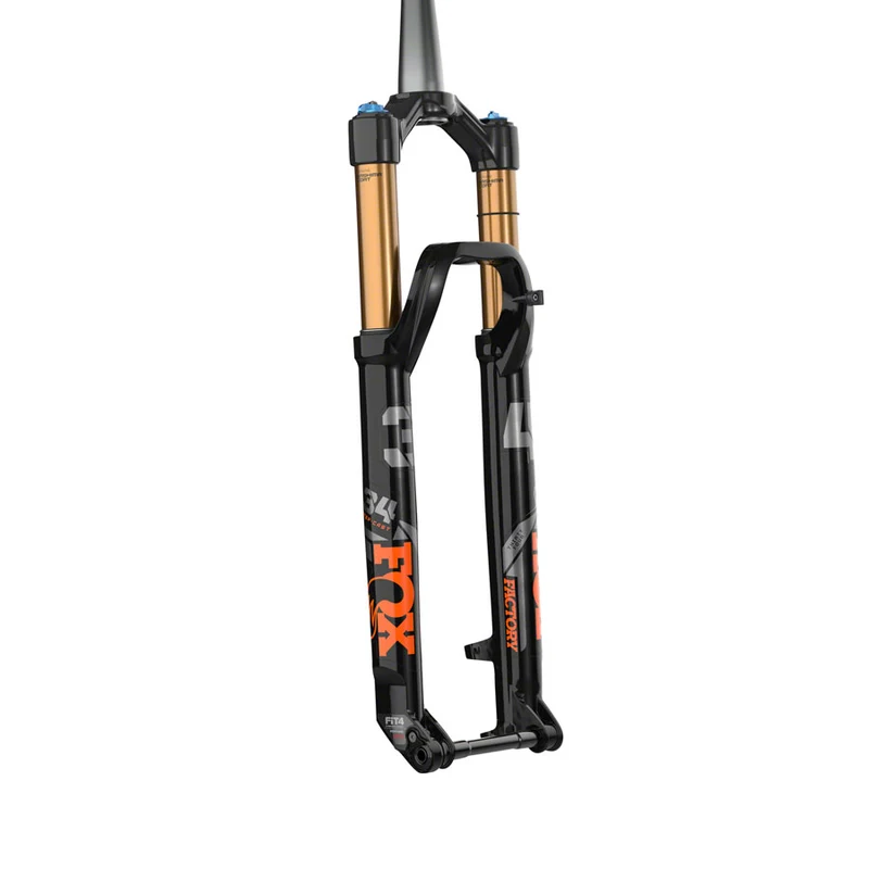 FOX 34 Step-Cast Factory Suspension Fork 29" 120 mm 15 x 110 mm 51 mm Offset Shiny Black FIT4 3-Position