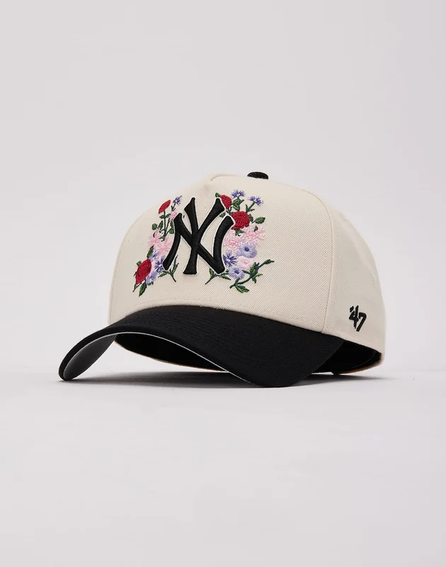 47 Brand MLB New York Yankees Floral Offside DT Snapback Hat 1 SIZE