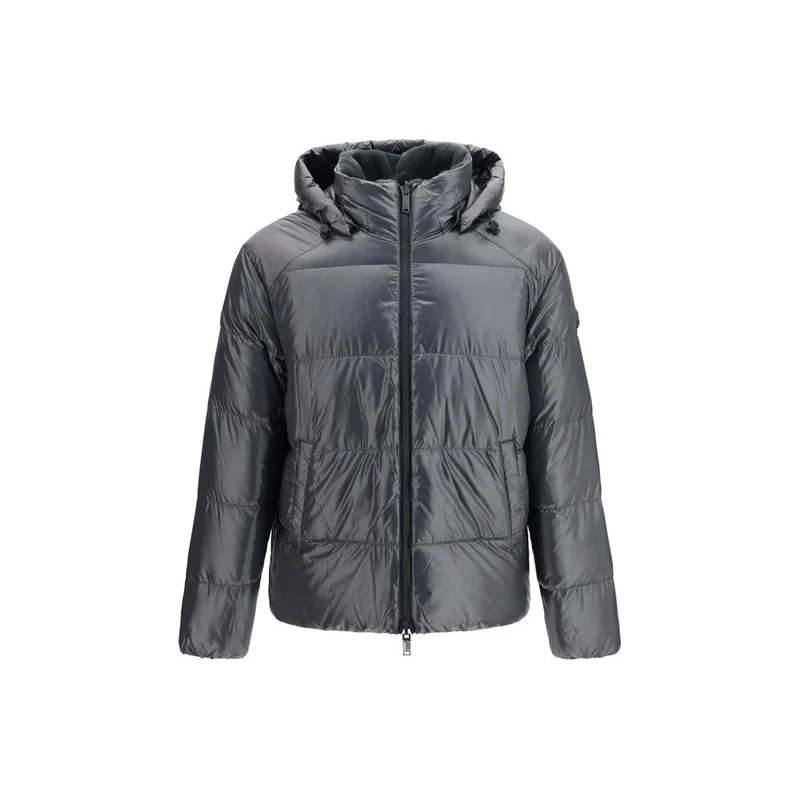 Moose Knuckles Gray Nylon Shell Jacket XL