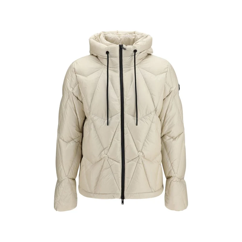 Moose Knuckles Beige Nylon Full-Length Jacket XXL