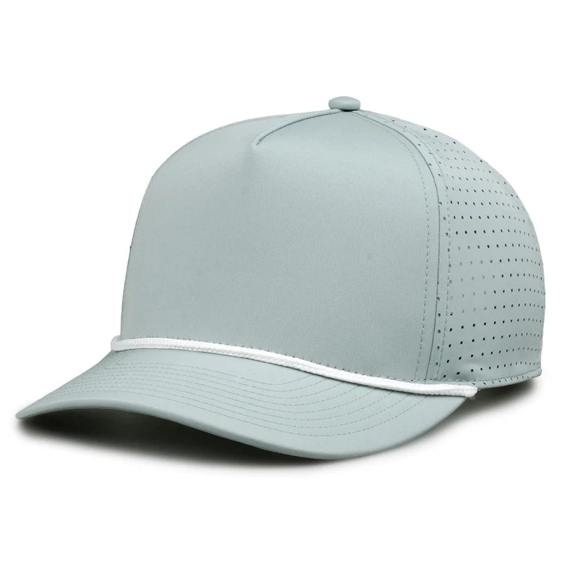The Game GB530 5 Panel Perforated GameChanger Cap - Greenstone Green-Light / 6 7/8" - 7 5/8"