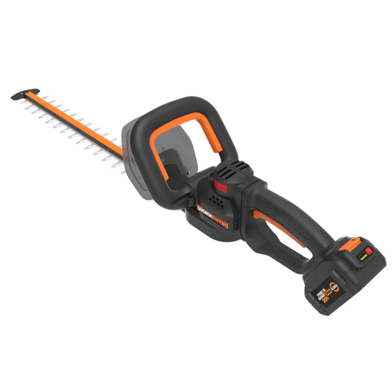 WORX 20 V 22-in Cordless Brushless Edge Trimmer w/ 2 Ah Battery and Charger