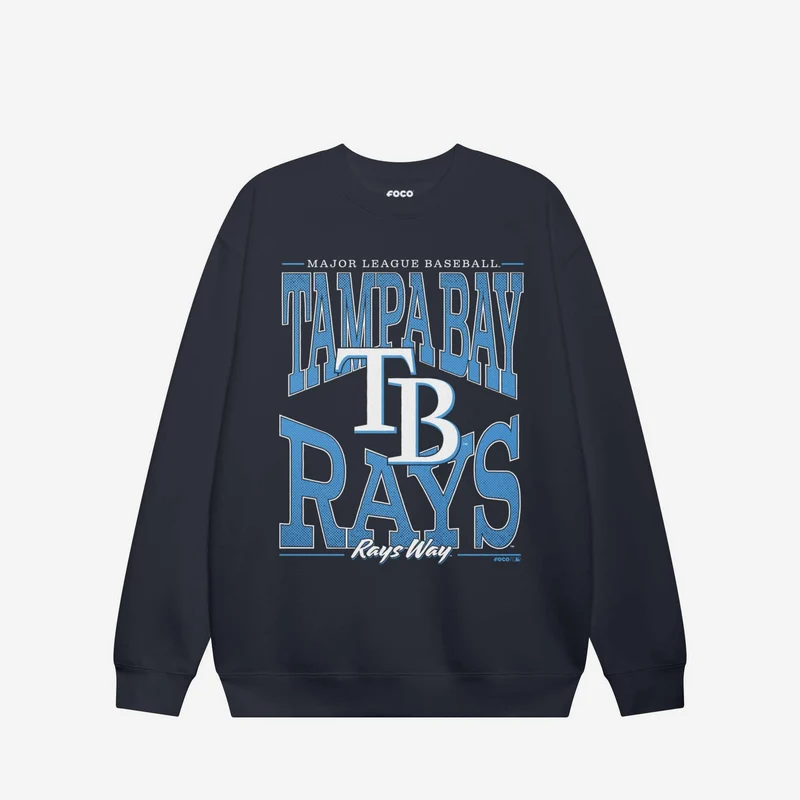 Tampa Bay Rays Diamond Dynasty Crew Neck Sweatshirt 3XL