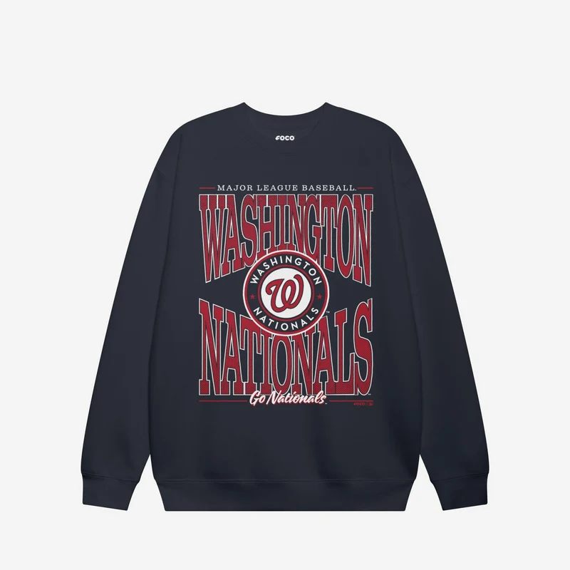 Washington Nationals Diamond Dynasty Crew Neck Sweatshirt 2XL