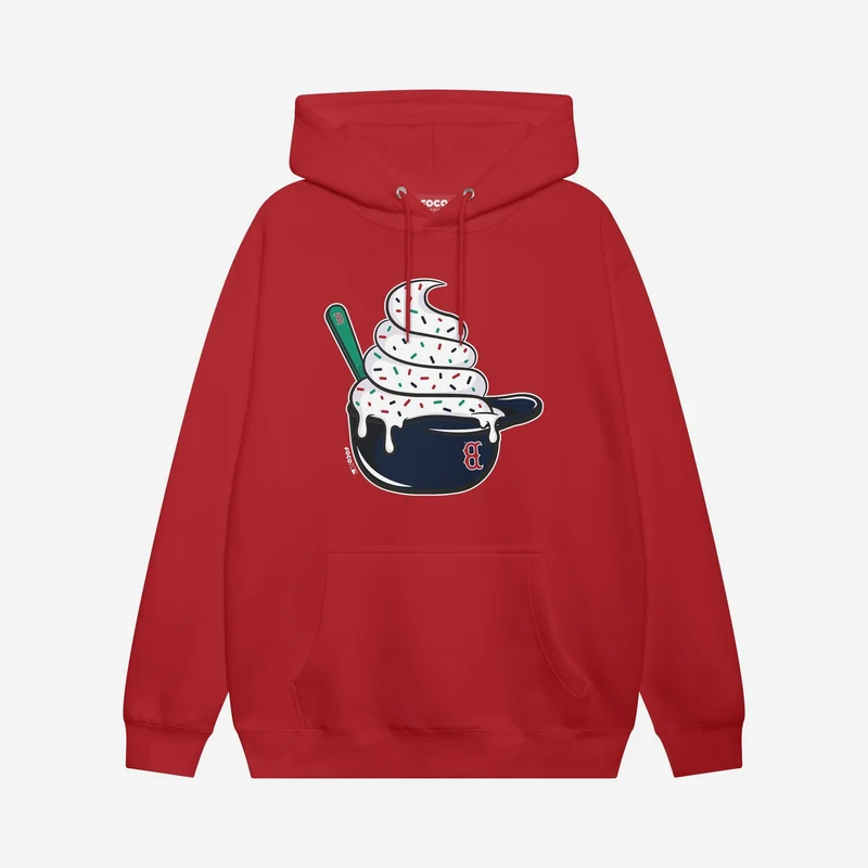 Boston Red Sox Ice Cream Helmet Hoodie L