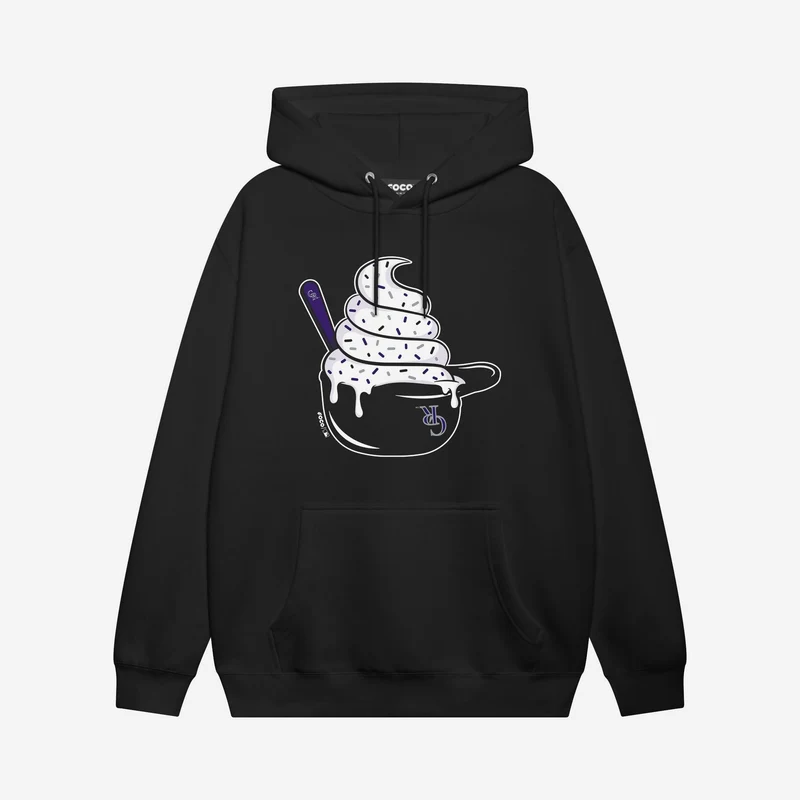 Colorado Rockies Ice Cream Helmet Hoodie S