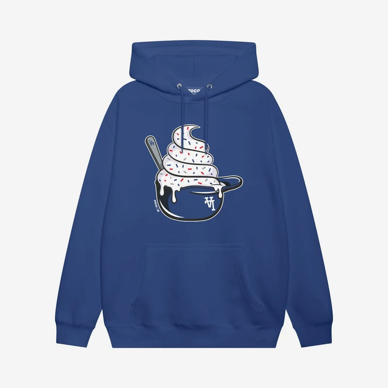 Los Angeles Dodgers Ice Cream Helmet Hoodie 3XL