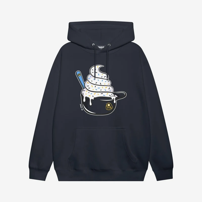 Milwaukee Brewers Ice Cream Helmet Hoodie 2XL