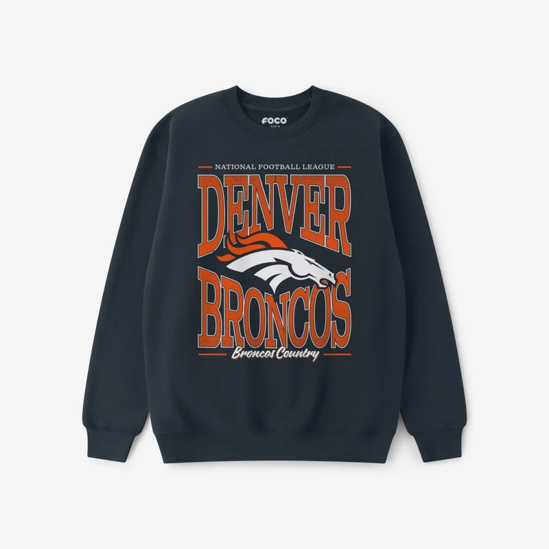 Denver Broncos Diamond Dynasty Crew Neck Sweatshirt XL