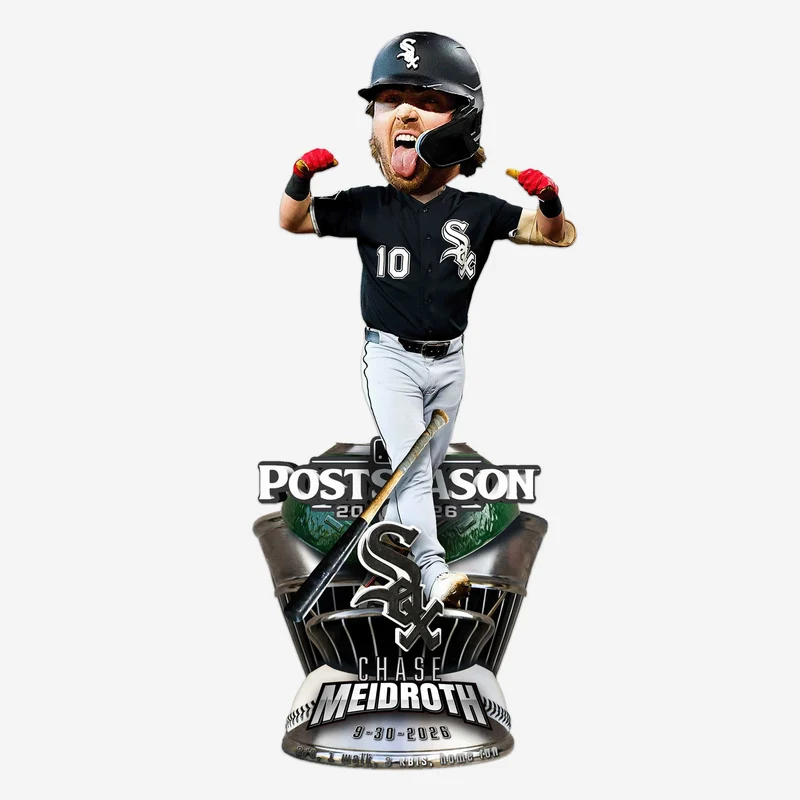 Chase Meidroth Chicago White Sox 2026 Wild Card Gamebreaker Bobblehead