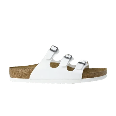 Birkenstock Wmns Florida Birko-Flor 'White' 1016765 42