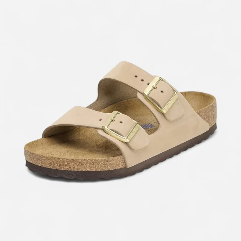 Arizona Soft Footbed Sandcastle Nubuck Leather Regular 40