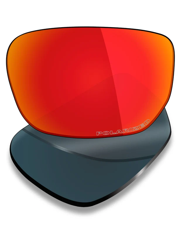 Oakley Style Switch Asian Fit OO9216 Replacement Lenses by MRY Fire Red Mirrored / HD Polarized Ultra