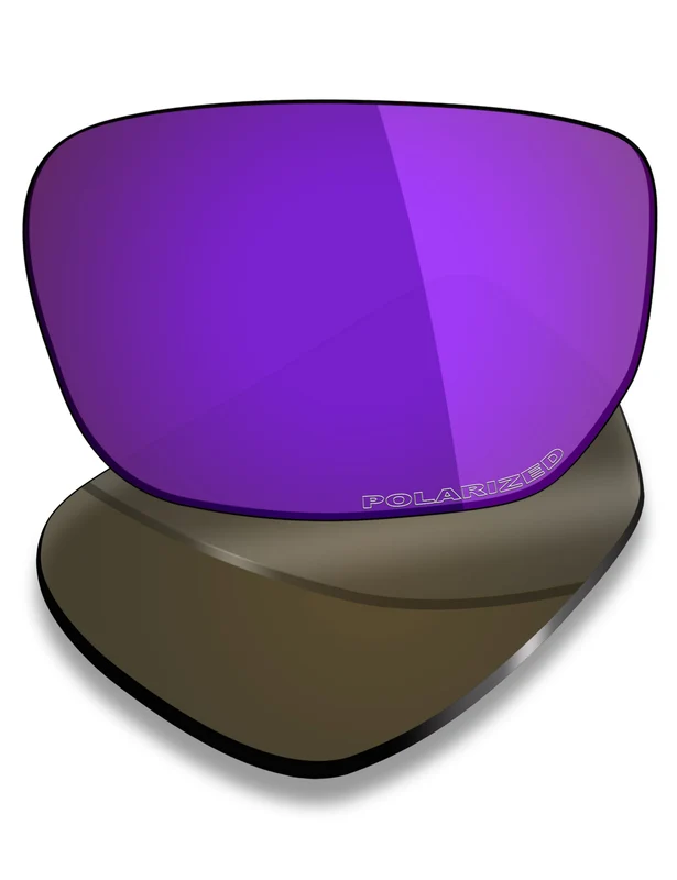 Oakley Style Switch Asian Fit OO9216 Replacement Lenses by MRY Plasma Purple Mirrored / HD Polarized Plus