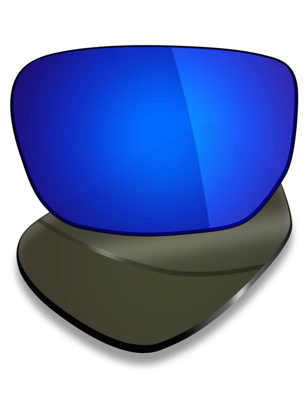 Oakley Style Switch Asian Fit OO9216 Replacement Lenses by MRY Deep Blue Mirrored / HD Polarized