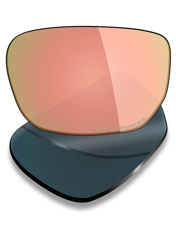 Oakley Style Switch Asian Fit OO9216 Replacement Lenses by MRY Peach Gold Mirrored / HD Polarized Ultra
