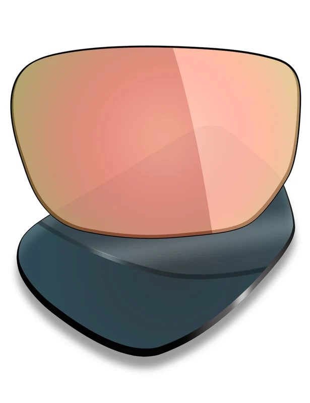 Oakley Style Switch Asian Fit OO9216 Replacement Lenses by MRY Peach Gold Mirrored / HD Polarized