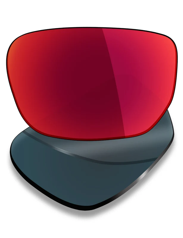 Oakley Style Switch Asian Fit OO9216 Replacement Lenses by MRY Deep Red Mirrored / HD Polarized