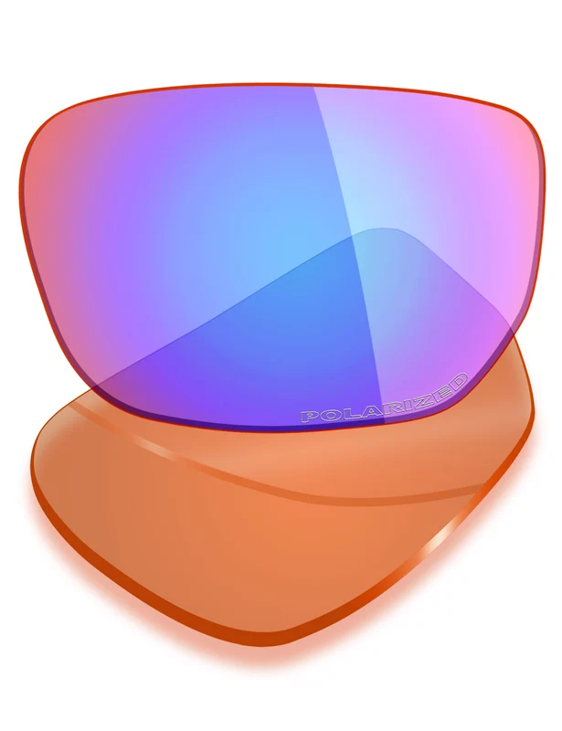 Oakley Style Switch Asian Fit OO9216 Replacement Lenses by MRY Cobalt Rose Mirrored / HD Polarized Plus