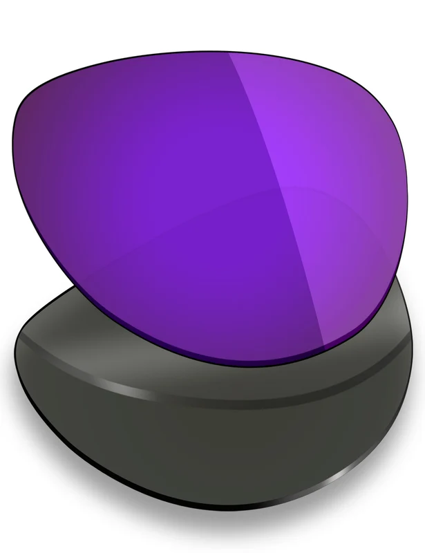 Custom Prescription Lenses for Ray-Ban RB3293 63mm Plasma Purple Mirrored / Thin