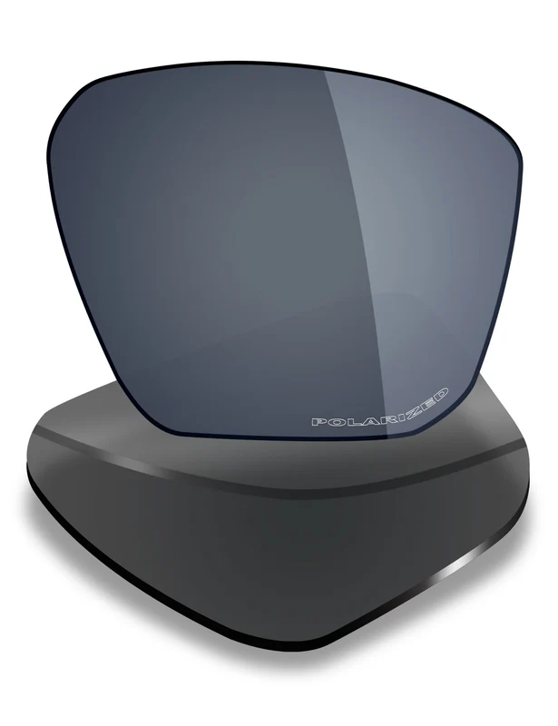Oakley Targetline Asian Fit OO9398 Replacement Lenses by MRY Black Chrome Mirrored / HD Polarized Ultra