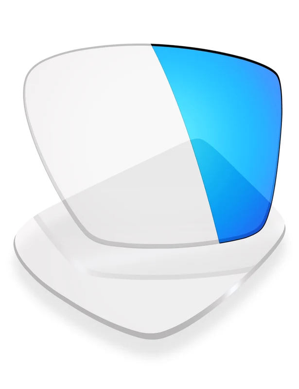 Custom Prescription Lenses for Oakley Futurity Sun OO9482 57mm Trivex® Blue Mirrored Photochromic / Trivex®