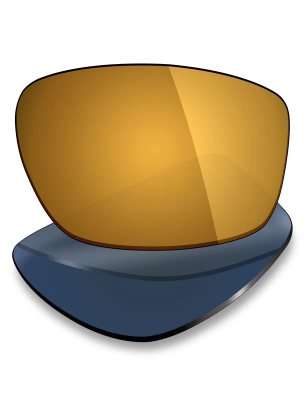 Custom Prescription Lenses for Oakley Sliver Foldable OO9246 24K Gold Mirrored / Thin