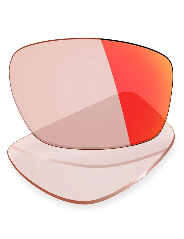 Custom Prescription Lenses for Oakley Sliver Foldable OO9246 Trivex® Performance Red Mirrored Photochromic / Trivex®