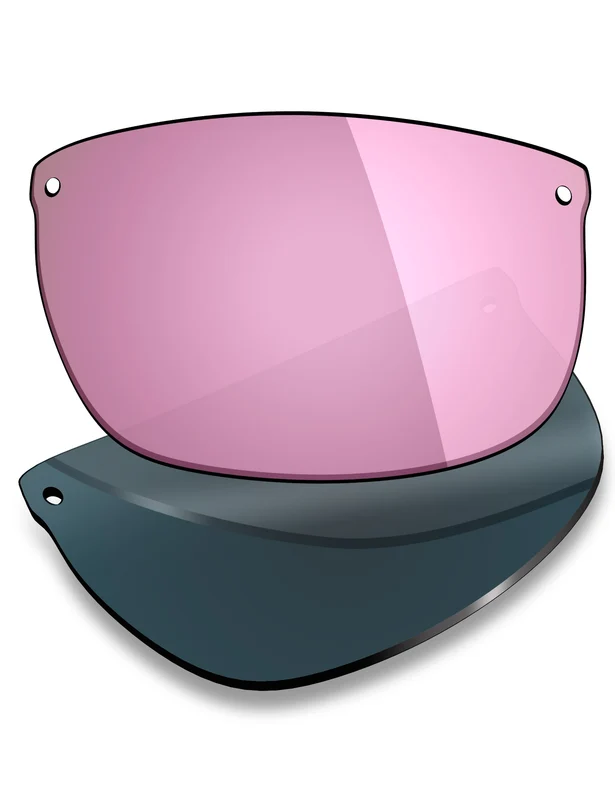 Custom Prescription Lenses for Oakley Carbon Blade OO9174 66mm Peach Gold Mirrored / Standard