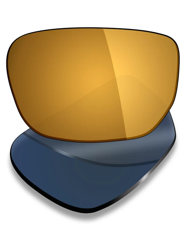 Custom Prescription Lenses for Oakley Style Switch Asian Fit OO9216 24K Gold Mirrored / Standard