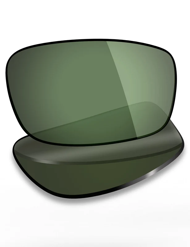 Custom Prescription Lenses for Oakley Square Wire New 2006 OO4075 Gray Green / Standard