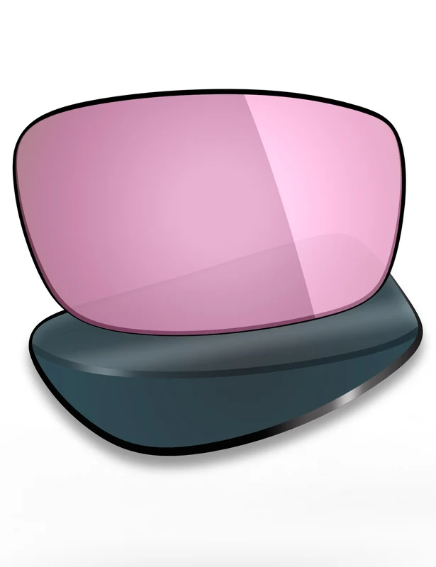 Custom Prescription Lenses for Oakley Square Wire New 2006 OO4075 Peach Gold Mirrored / Thin