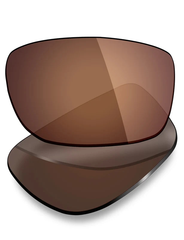 Custom Prescription Lenses for Oakley Square Wire 2 2014 OO4075 60mm Bronze Brown / Polarized